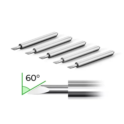 xTool M1: 60° Cutting Blade (5 pack)