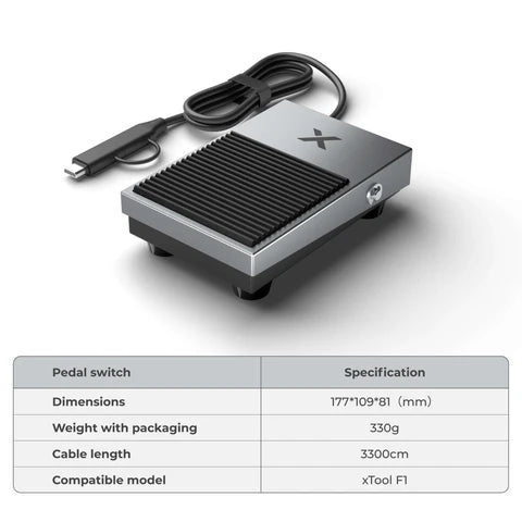 xTool F1 \ F1 Ultra: Pedal Switch