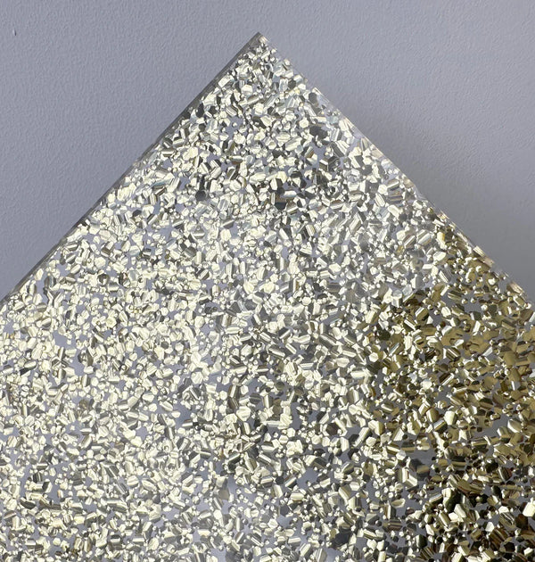 Light Gold Crackle Glitter
