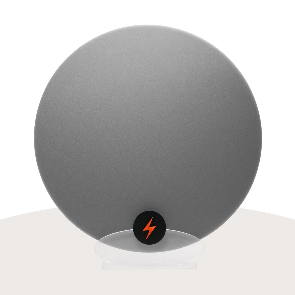 Charcoal Earth Tone Acrylic — Matte front view