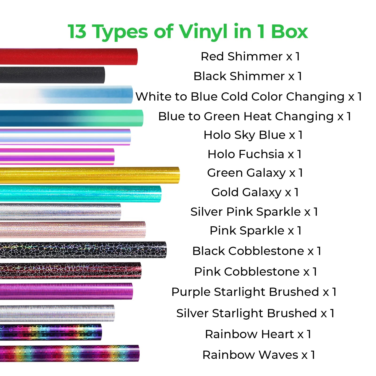 Self-adhesive Vinyl Kit (80pcs)