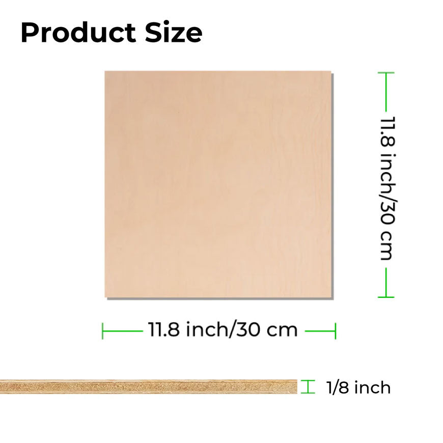 Birch Plywood Sheets x 18pcs