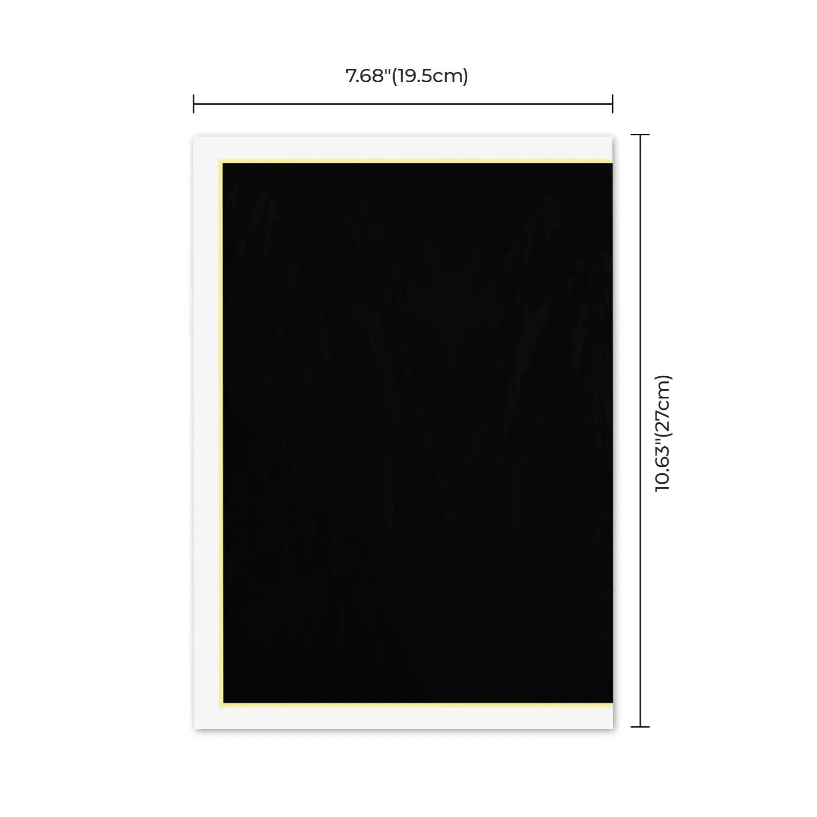 Paper Engaving Black Laser Engraving Marking Paper (2pcs) – xTool Aussies - Koenig ...