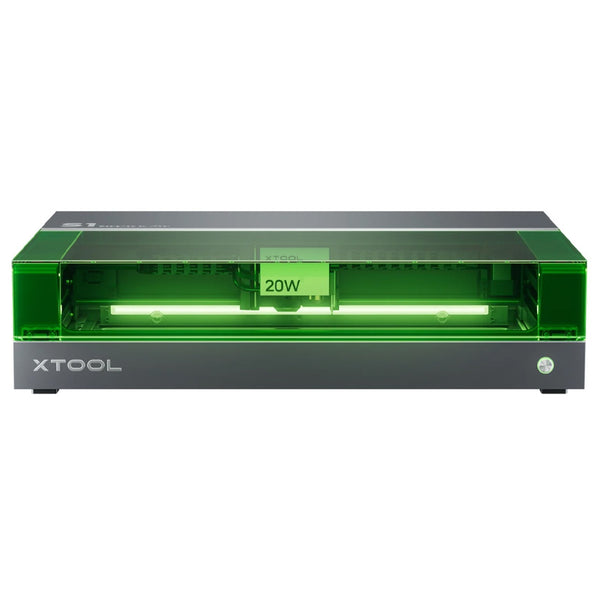 xTool S1: Black Basic Kit Enclosed Diode Laser Cutter