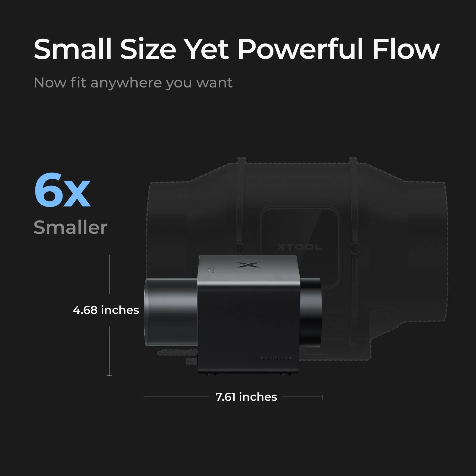 xTool SafetyPro™ IF2 Hyper Flow Inline Duct Fan