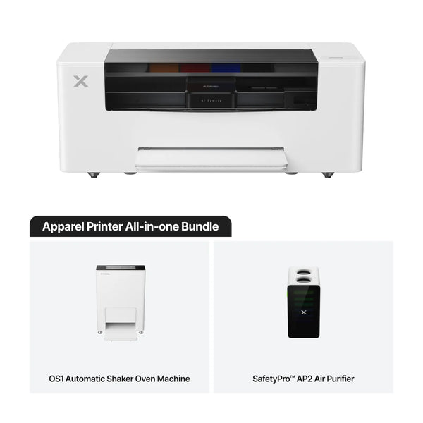 xTool Apparel Printer: All-in-1 Bundle