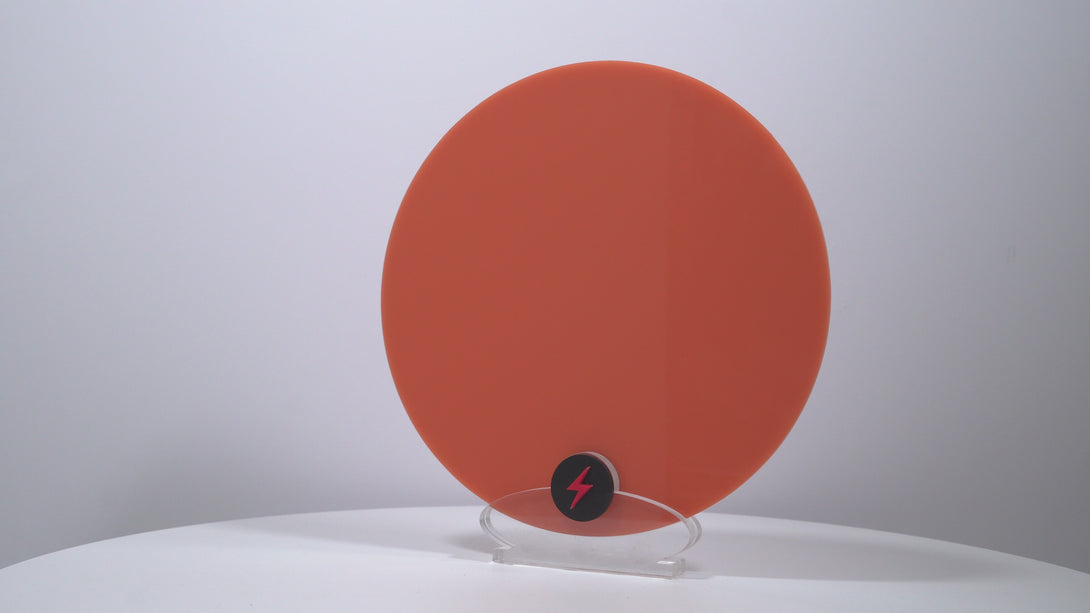 Burnt Orange Earth Tone Acrylic — Product video