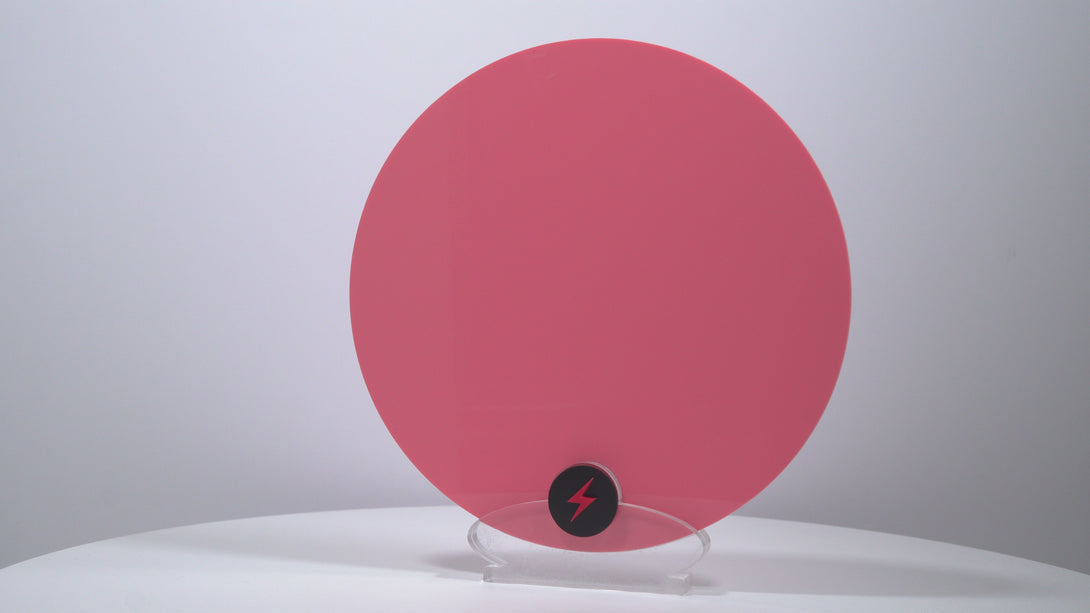 Raspberry Sherbet Pastel Acrylic — Product video