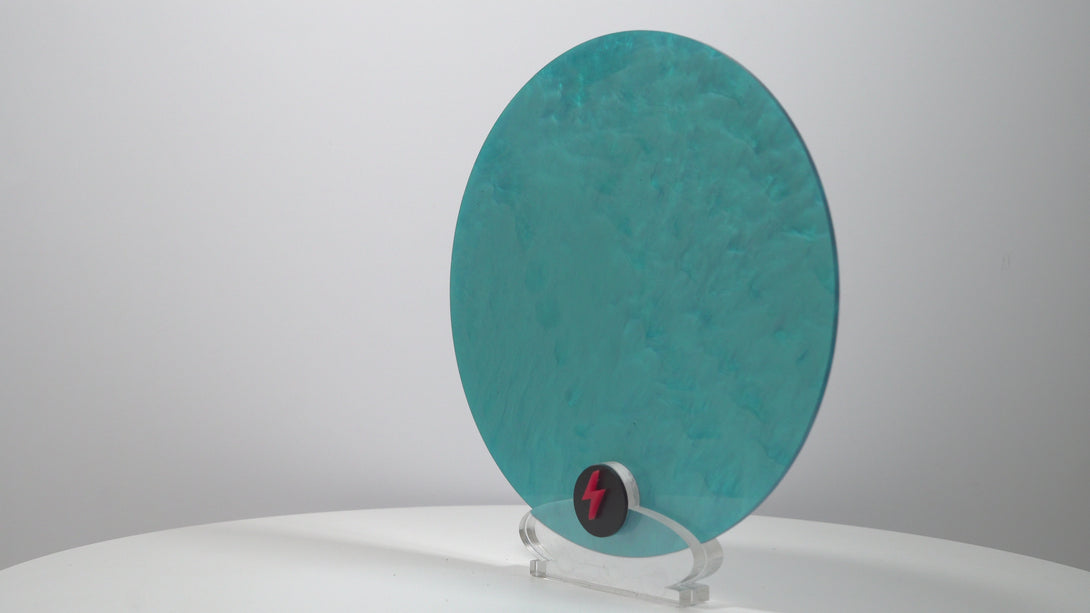 Bright Blue Pearl Finish Acrylic — Product video