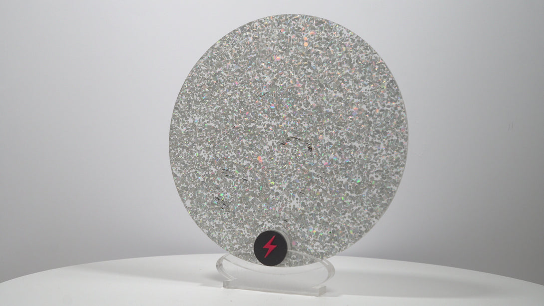 Holographic Silver Crackle Glitter — Product video