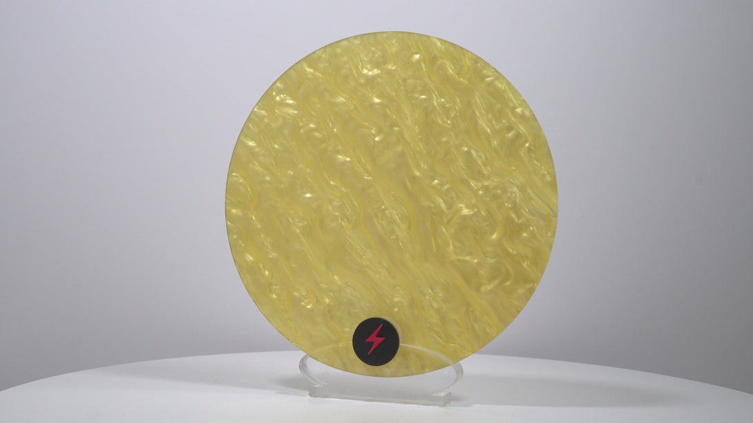 Yellow Pearl Finish Acrylic — Product video