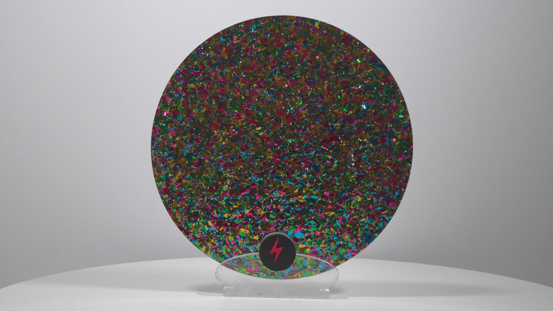 Peacock Party Glitter Acrylic — Product video