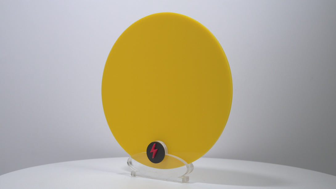 Yellow Solid Acrylic — Product video