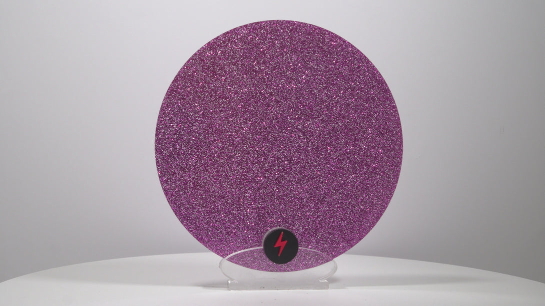 Purple Standard Glitter Acrylic — Product video