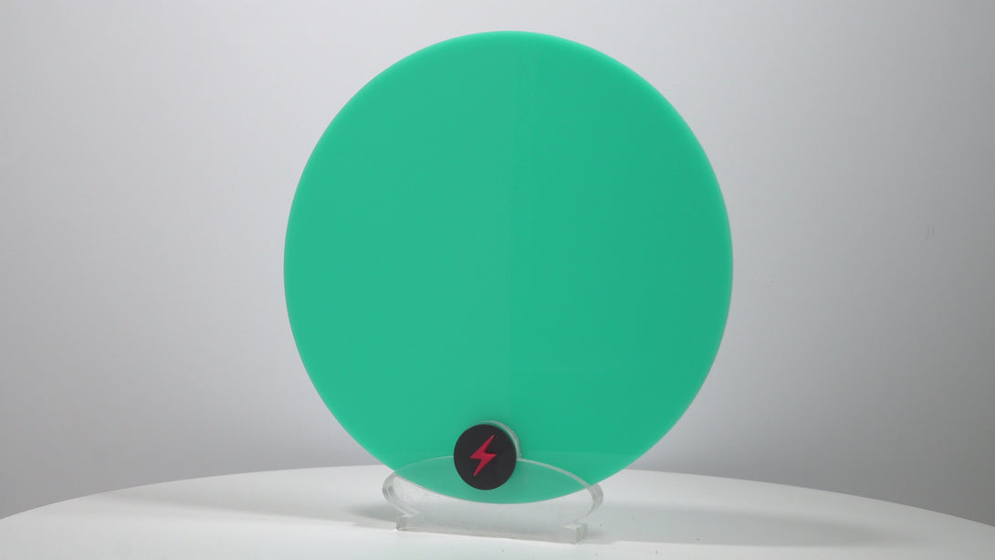 Aqua Solid Acrylic — Product video
