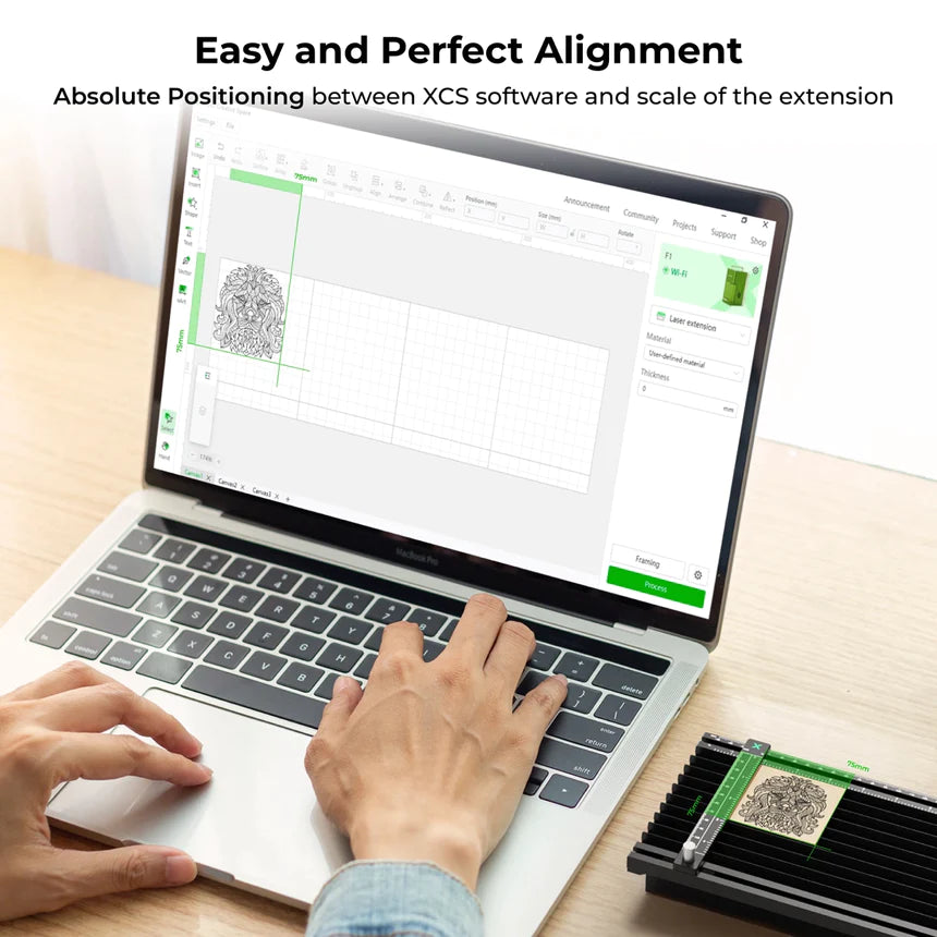 xTool F1: Slide Extension