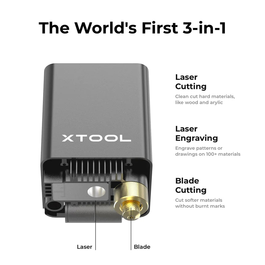 xTool M1: 10W Smart Laser Engraver and Vinyl Cutter
